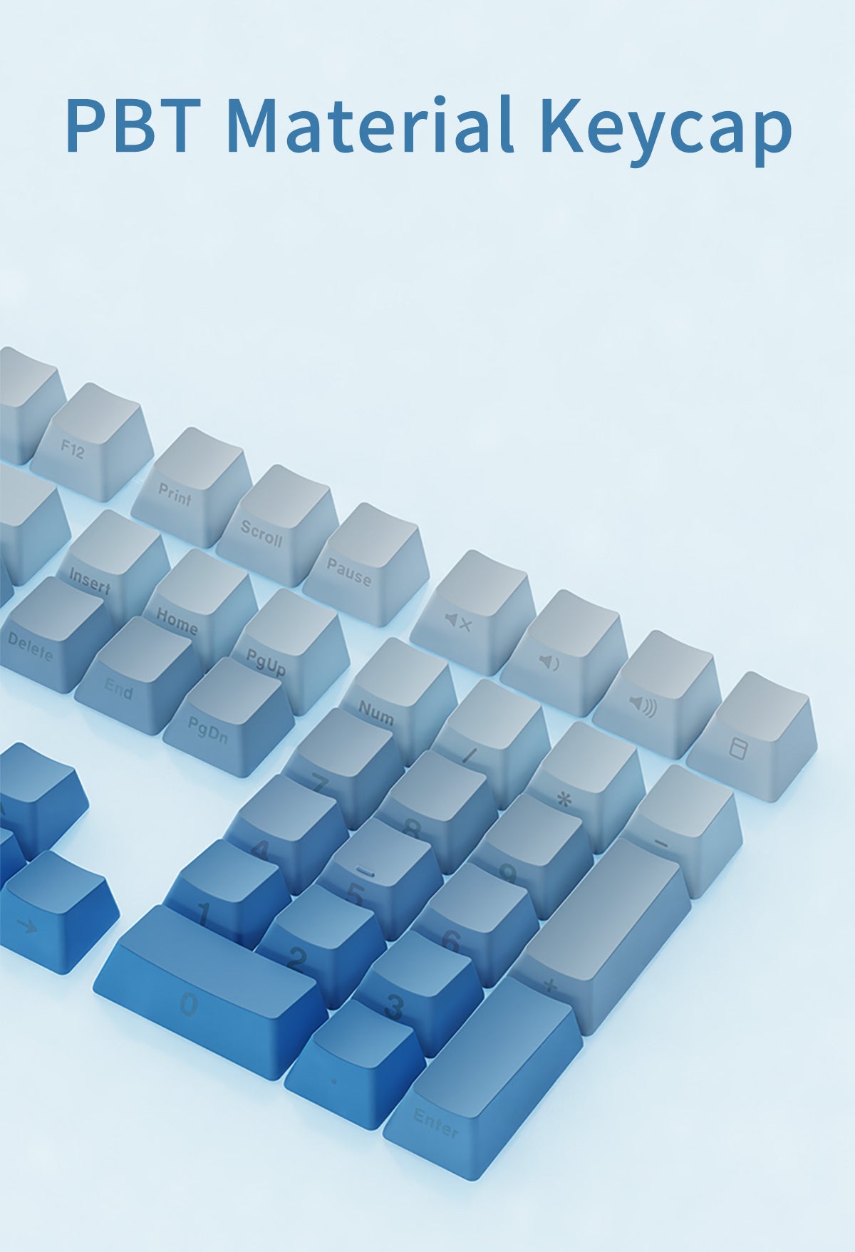 AJAZZ Side Legends Backlit PBT Keycaps