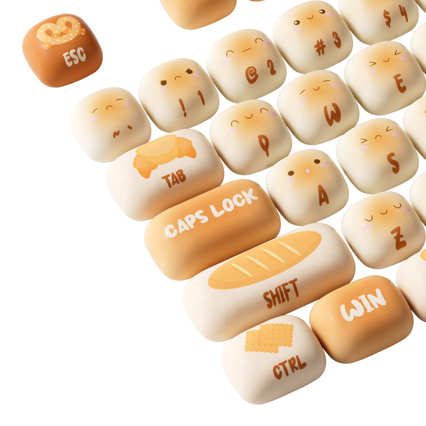 Akko Bun WonderLand Keycaps