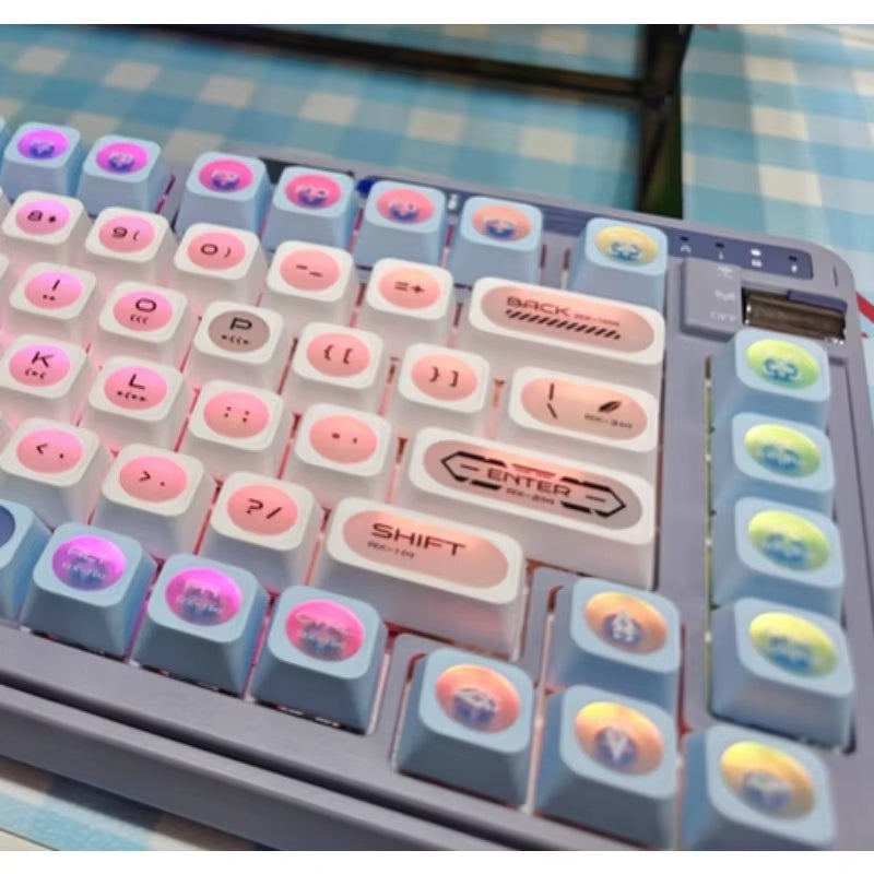 Cats Eye New Concept UV Printed Backlit Keycaps