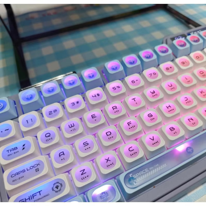 Cats Eye New Concept UV Printed Backlit Keycaps