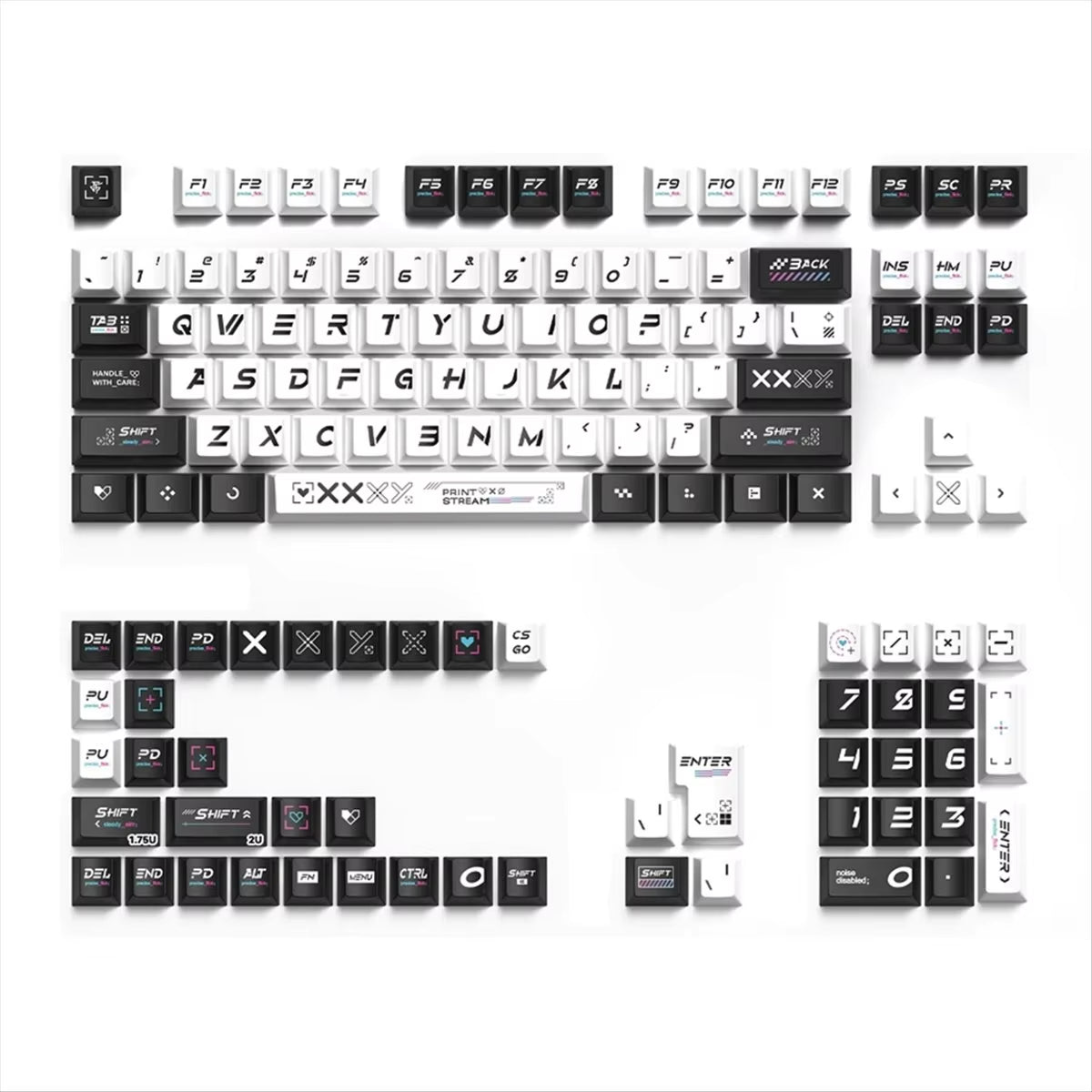 CounterStrike Printstream Themed PBT Keycaps