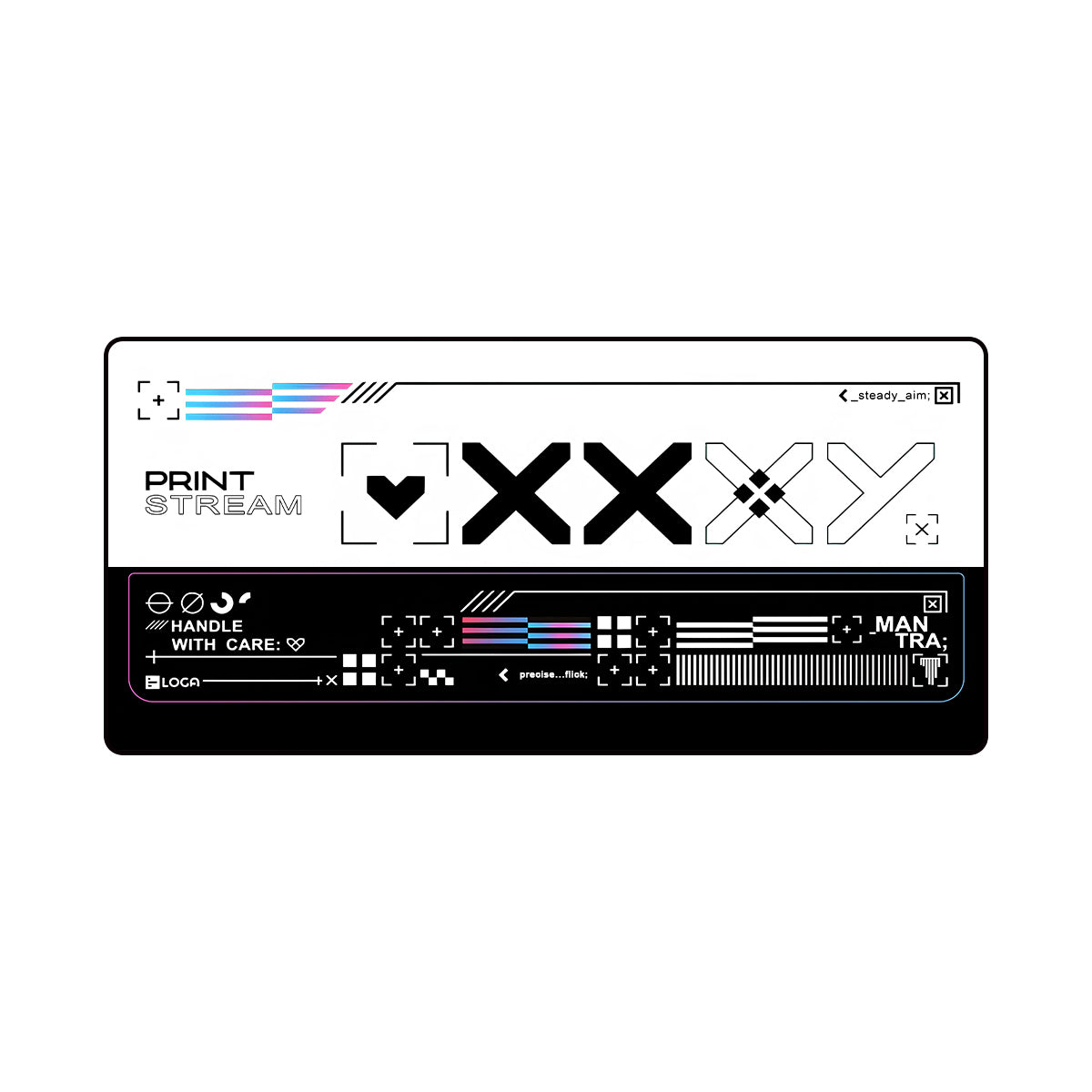 CounterStrike Printstream Black & White Mousepad [Factory New]