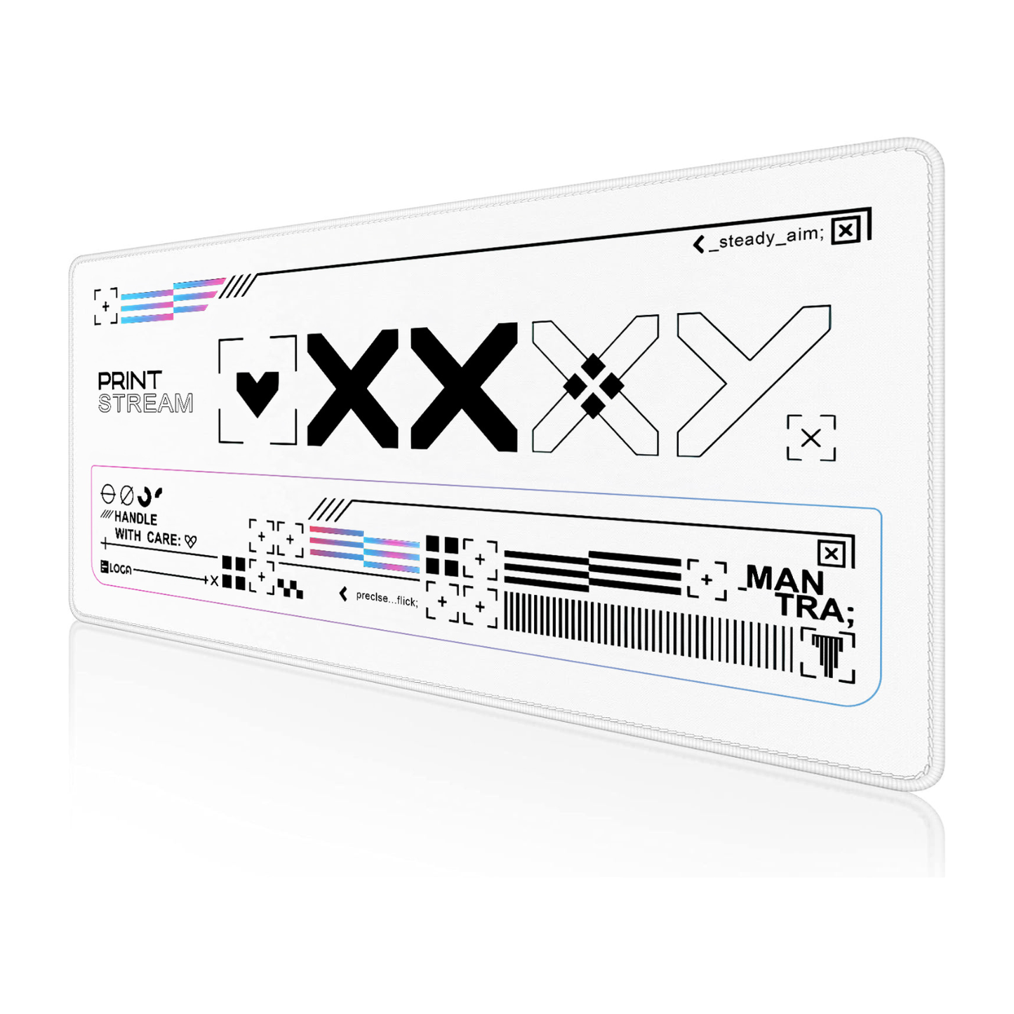 CounterStrike Printstream White Mousepad [Factory New]