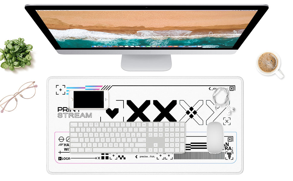 CounterStrike Printstream White Mousepad [Factory New]