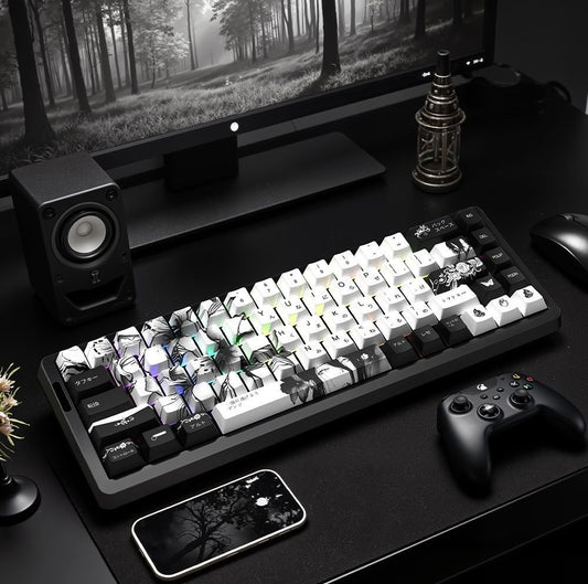 Chainsaw Man Reze Themed PBT Keycaps