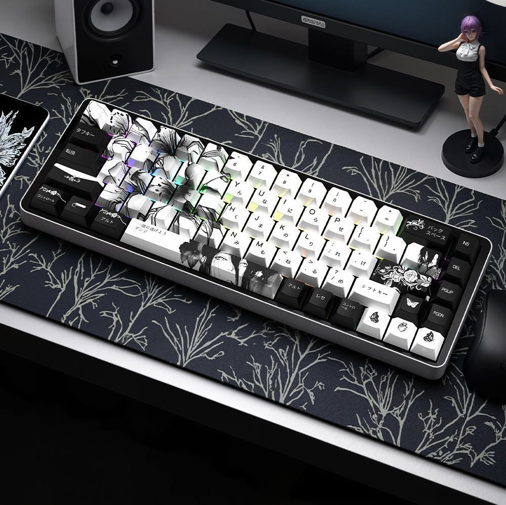 Chainsaw Man Reze Themed PBT Keycaps
