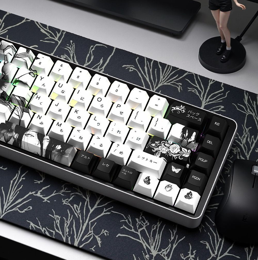 Chainsaw Man Reze Themed PBT Keycaps