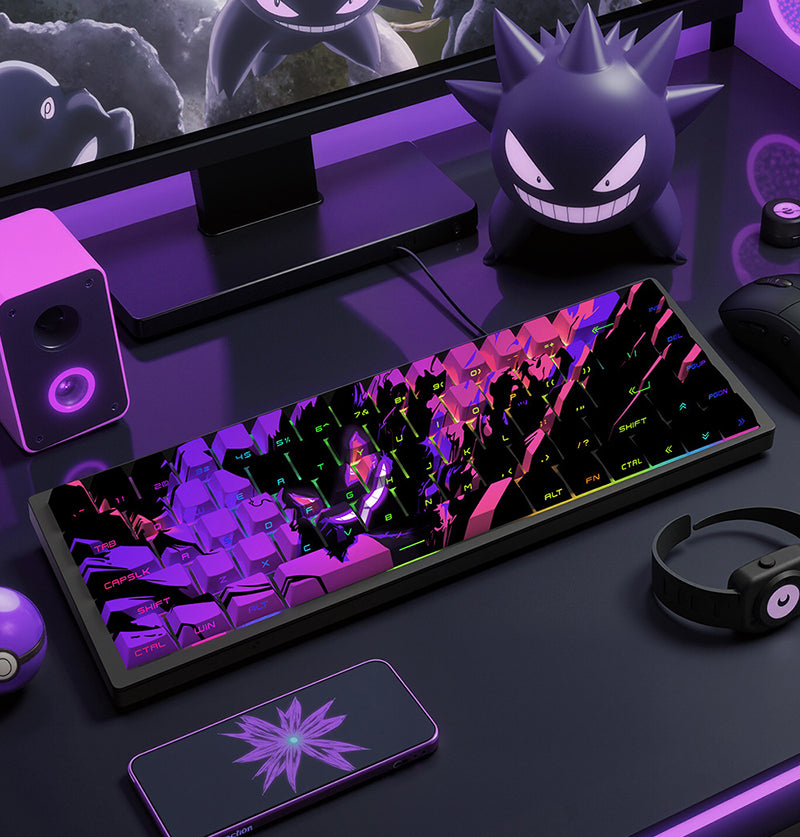 Pokemon Gengar Side Legends Backlit PBT Keycaps