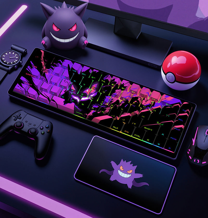 Pokemon Gengar Side Legends Backlit PBT Keycaps